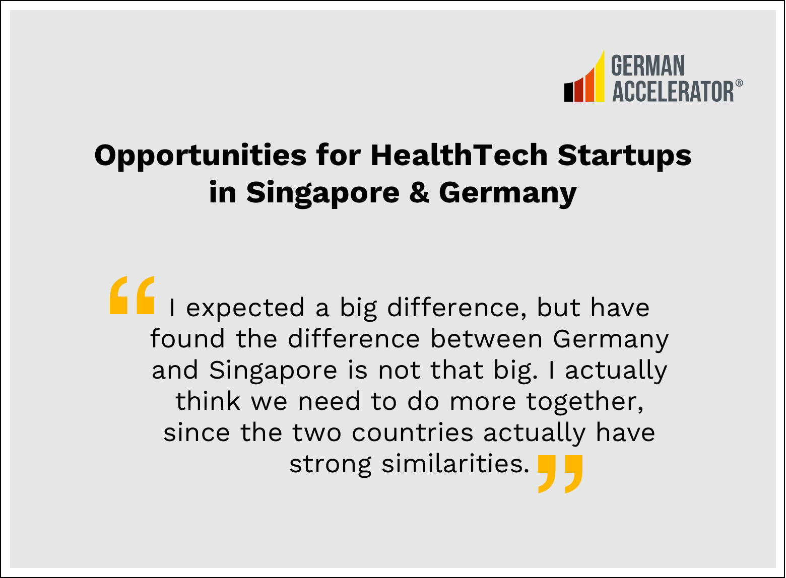 Opportunities for HealthTech Startups in Singapore & Germany