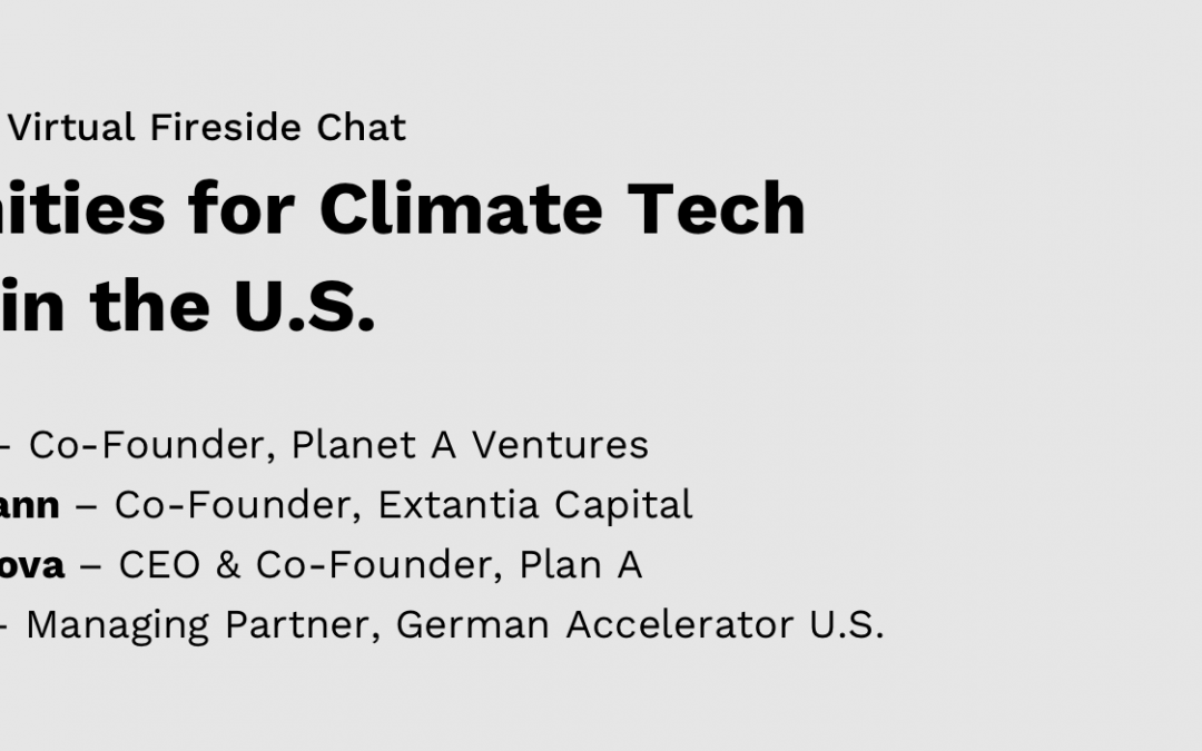 Test Pass the Mic – Opportunities for Climate Tech Startups in the U.S.
