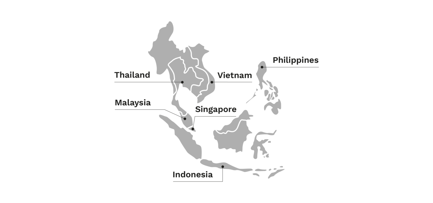 Main Startup Hubs in Southeast Asia